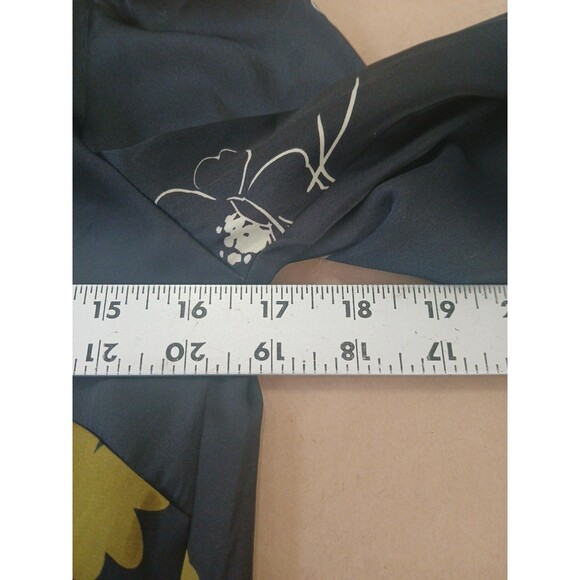 Atmosphere Womens 8 Dress Long Sleeve Knee Length Black Floral - Picture 4 of 7